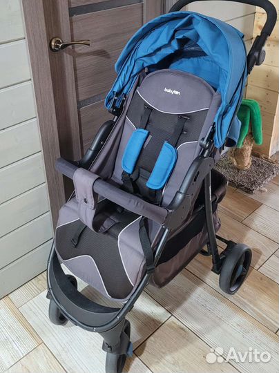 Коляска прогулочная Babyton Comfort Plus Blue