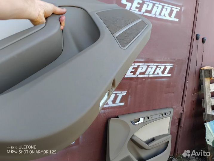 Дверные карты с подсветкой Audi A4 Allroad B8