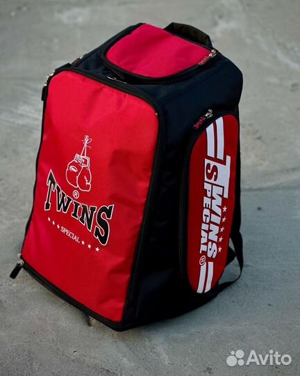 Рюкзак Twins красный