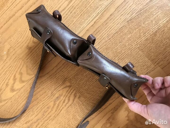 Подсумок охотничий из натуральной кожи