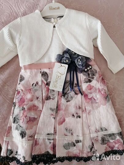 Платье для девочки 92