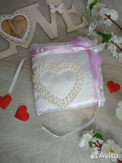 Подушечка для свадебных колец