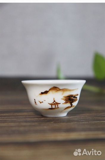 Китайские чайные пиалы дехуа (ручная работа)