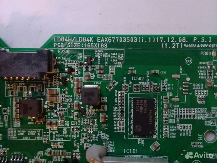 Плата аудио-видео EAX 67703503(1.1)