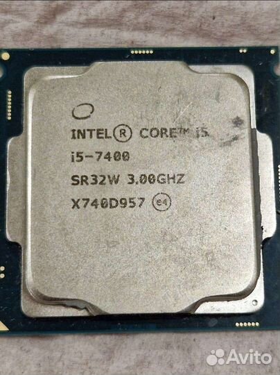 Процессор intel core i5 7400