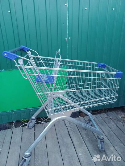 Тележка магазинная