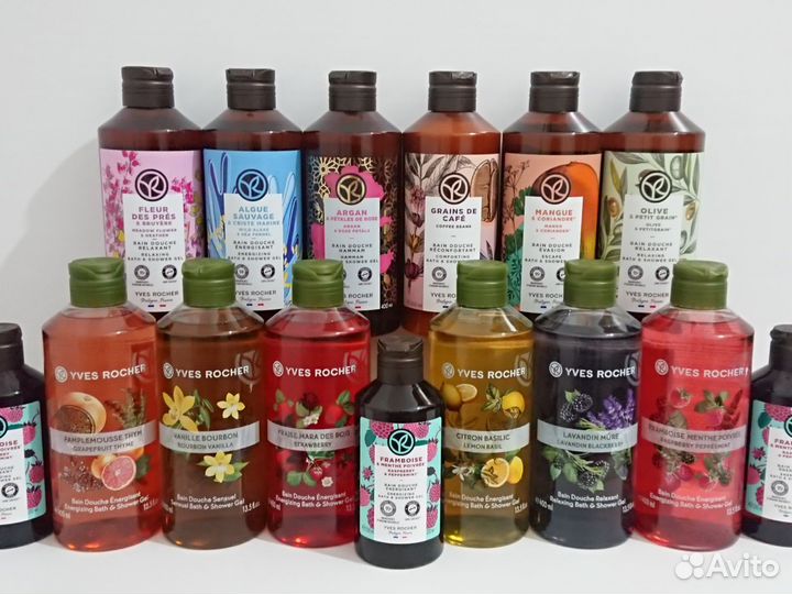 Гели для душа, Молочко, Шампунь от Yves Rocher
