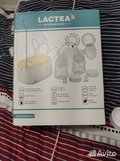 Мощный электрический молокоотсос Lactea