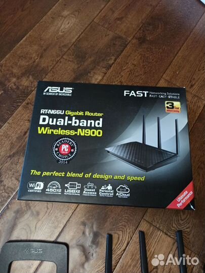 Wi-Fi роутер asus RT-N66U