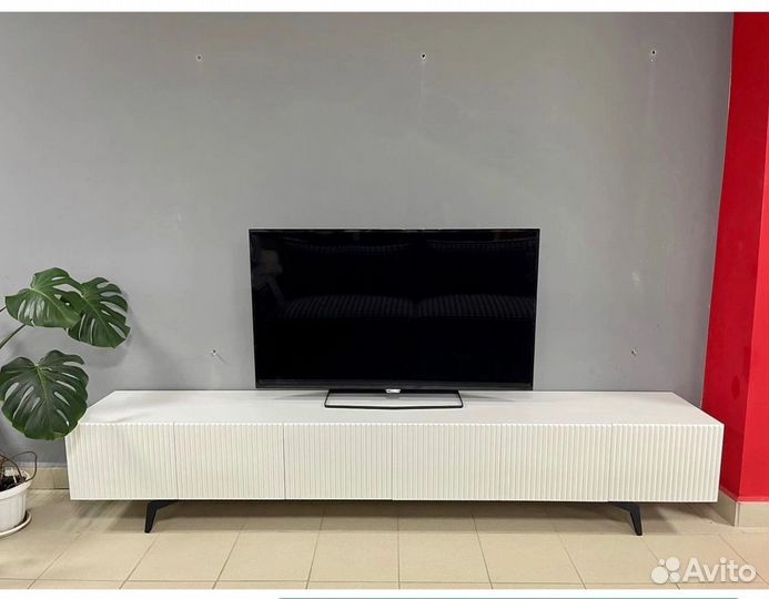 Тумба под тв браво / bravo вертикаль белый