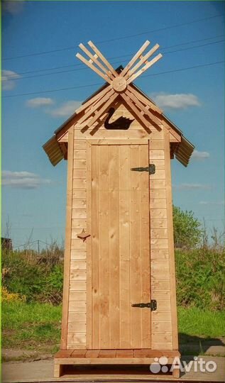 Уличный туалет с установкой Щ626