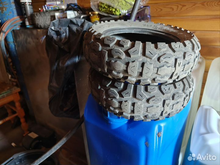 Шины 10x3.0 Tuovt для электросамоката б/у