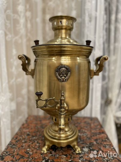 Самовар 7 литров С гербом