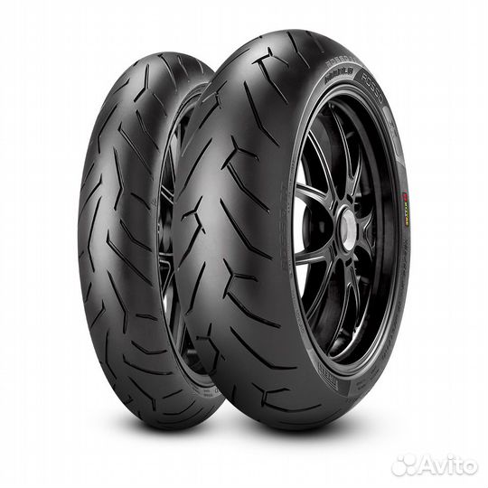 17/170/60 Pirelli Diablo Rosso II 72W TL Задняя (R