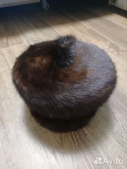 Шапка норковая женская
