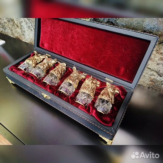 Подарочный набор рюмки-перевёртыши 