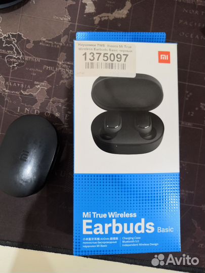 Наушники xiaomi mi true wireless earbuds basic