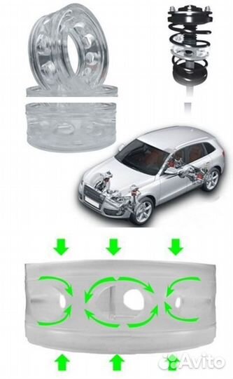 Проставки в пружины (межвитковые вставки)