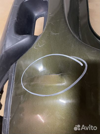 Бампер задний Renault Duster 1