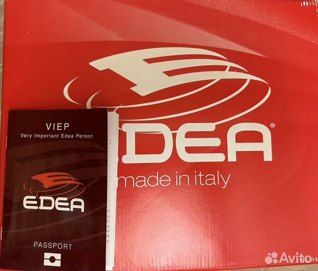 Коньки Edea chorus 250 + лезвия Coronation Ace