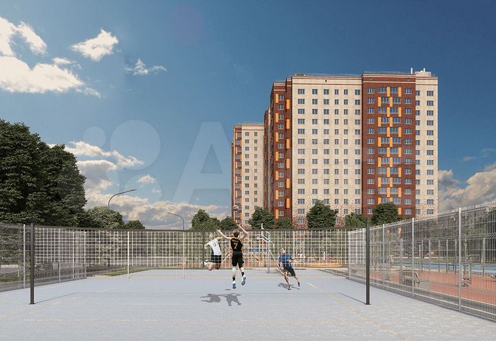 2-к. квартира, 62,4 м², 15/17 эт.