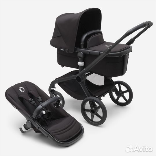 Коляска Bugaboo Fox 5 Black / Midnight Black