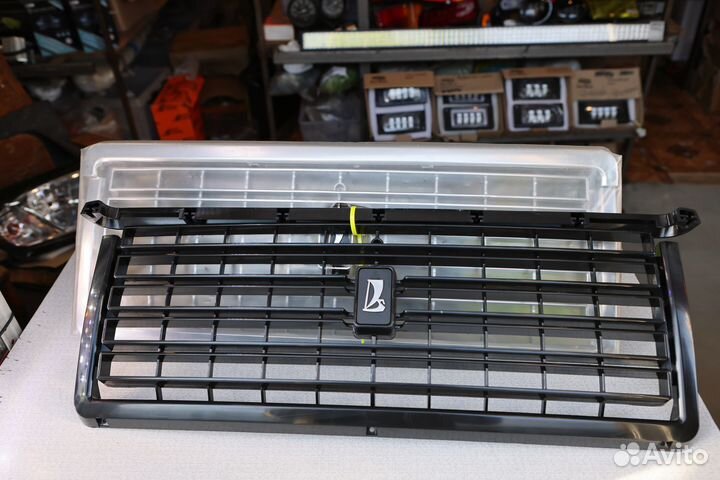 Решетка радиатора на ваз 2107