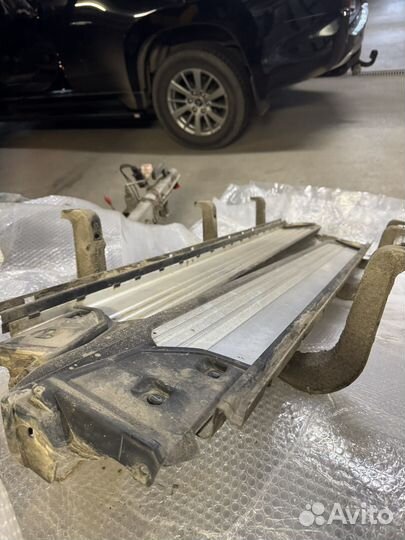 Подножки митсубиси паджеро 3