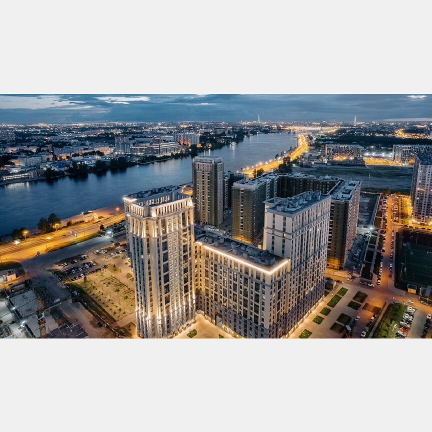 3-к. квартира, 86,4 м², 7/14 эт.