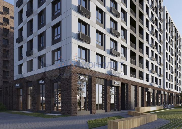 1-к. квартира, 59,5 м², 11/13 эт.