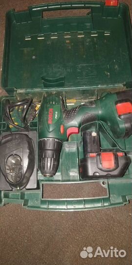 Аккумуляторная дрель шуруповерт bosch