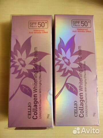 Новый корейский солнцезащитный крем spf 50 cellio