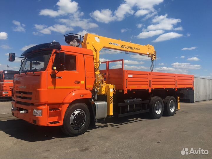КамАЗ 65115 с КМУ, 2023
