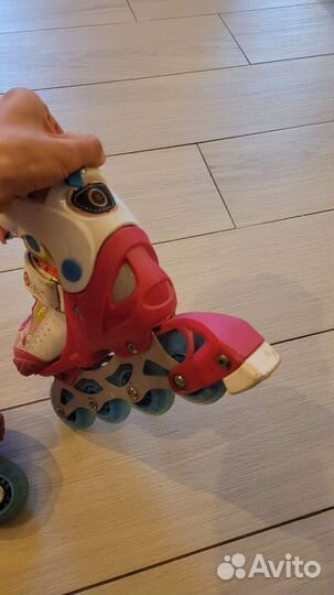 Роликовые коньки детские раздвижные