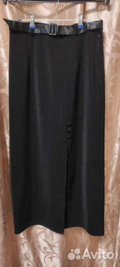 Юбка женская, б/у, цвет чёрный