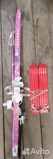 Лыжи детские 120 см