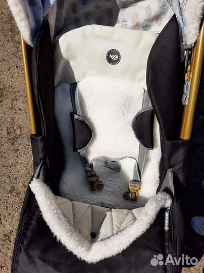 Детские санки коляска ника бу