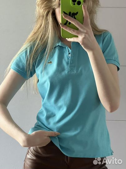 Lacoste polo женские