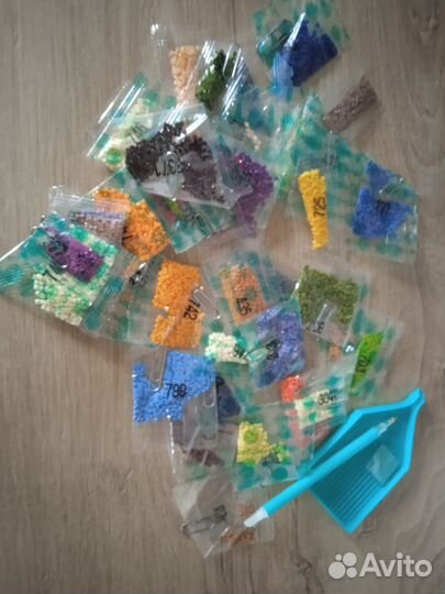 Остатки от алмазной вышивки