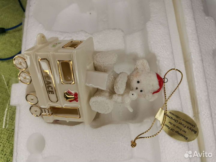 Фарфоровые игрушкм елочные Bradford editions