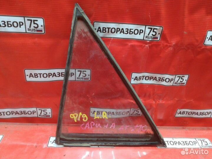 Форточка двери задняя левая Toyota Carina AT170