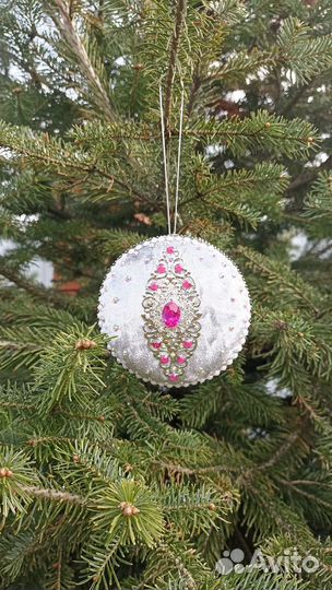 Елочные игрушки ручной работы. Эксклюзив