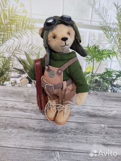 Мишка Тедди летчик Демьян