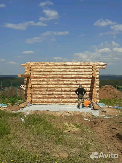 Срубы дома бани под ключ