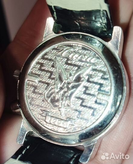 Наручные часы серебряные Ника