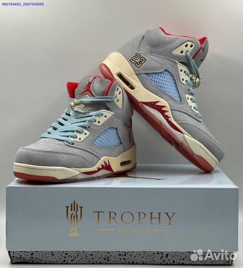 Кроссовки Trophy Room x Air Jordan 5 (Арт.86694)