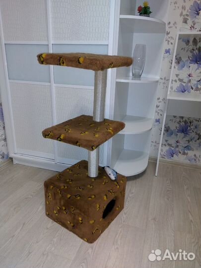 Когтеточка с домиком