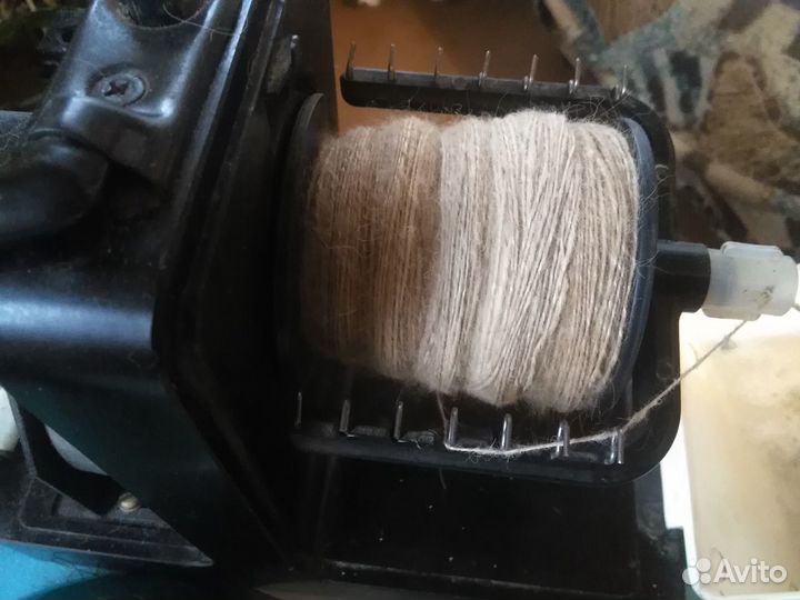 Прядение собачей шерсти