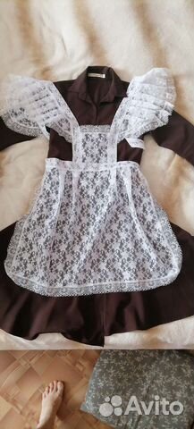 Школьный фартук и платье