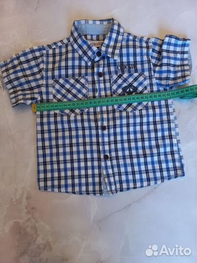 Рубашка и брюки для мальчика 86 92
